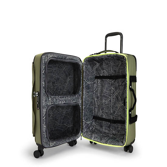 Valises Kipling Spontaneous Medium Rolling Vert Olive | FR 1467DF